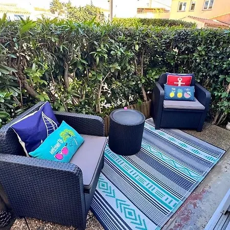 Le Cocon Bleu, Piscine Parking 2 Personnes Apartment Agde