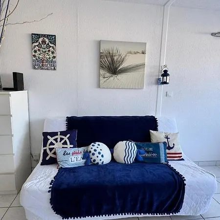 Le Cocon Bleu, Piscine Parking 2 Personnes * Agde
