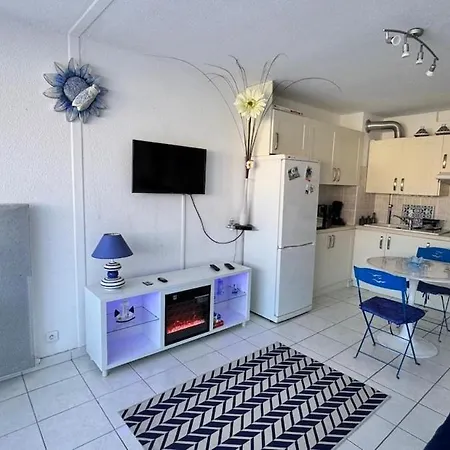 Apartment Le Cocon Bleu, Piscine Parking 2 Personnes Agde